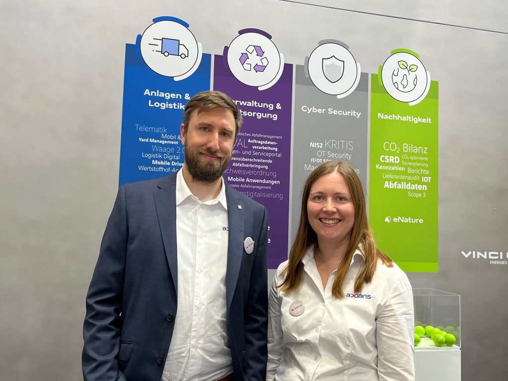 Axians Athos auf der IFAT 2024